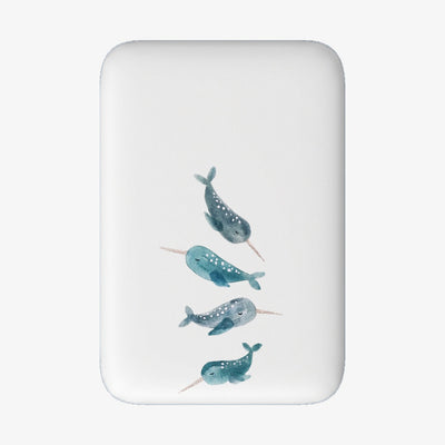 Powerbank MagSafe - "Narwhale" - nachhaltig