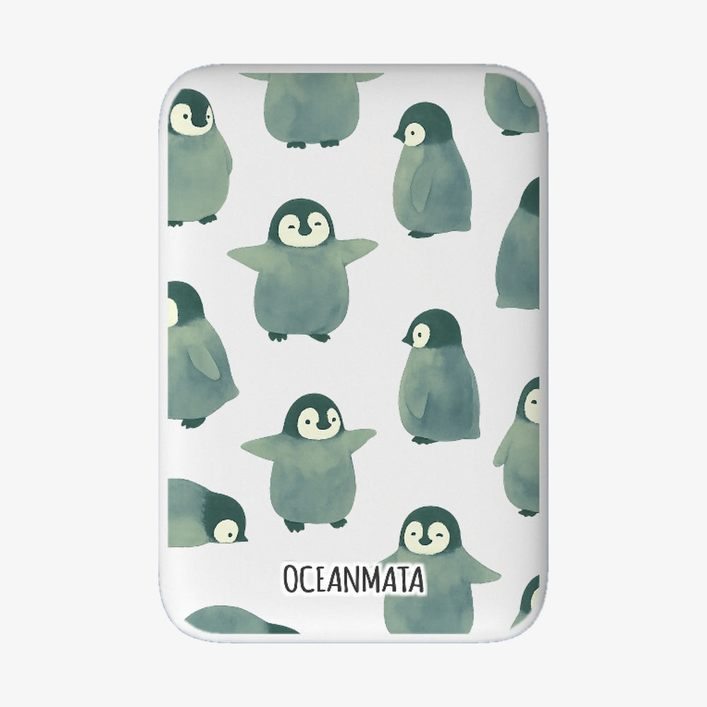MagSafe Power Bank - "pinguinandfriends" - sustainable