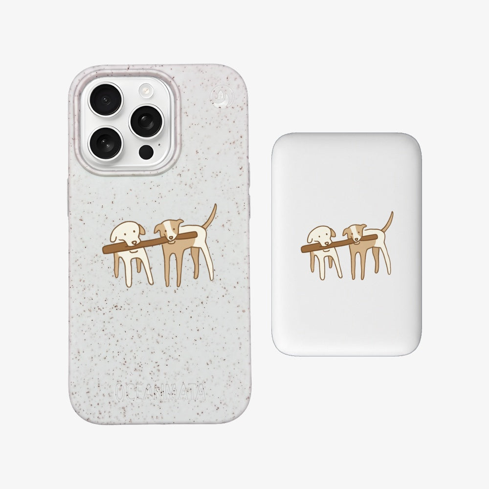 Powerbank MagSafe wuffwuff mit passender Hülle