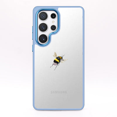 Samsung S24 Ultra Case - Bumblebee Blue - "Bumblebee" - sustainable