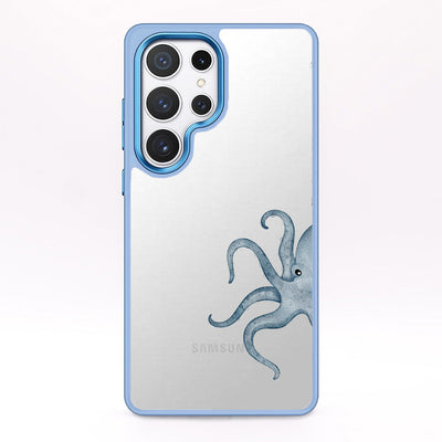 Samsung S25+ Case - Octopus Blue - "TentacleTheory" - sustainable