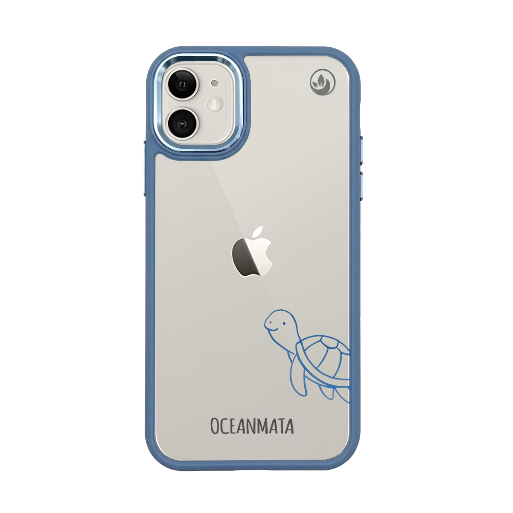 iPhone 11 Case - Turtle Blue - "Schildi" - Sustainable