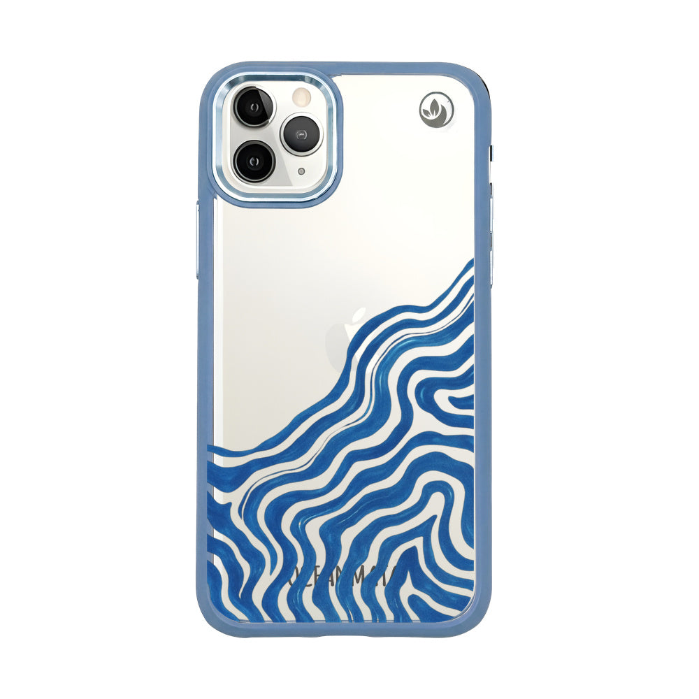 iPhone 11 pro case - abstract wave - "Summerwave" - sustainable