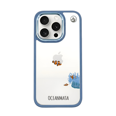 iPhone 15 pro Hülle - Clownfisch - "Captain Clown Fish" - nachhaltig