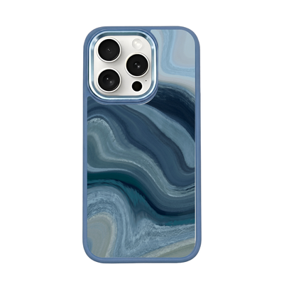 iPhone 15 pro case - abstract wave - "Summerwave" - sustainable