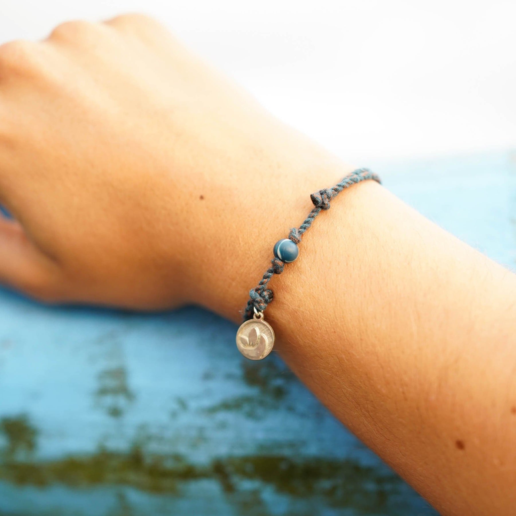 Blue bracelet "DOLPHIN"
