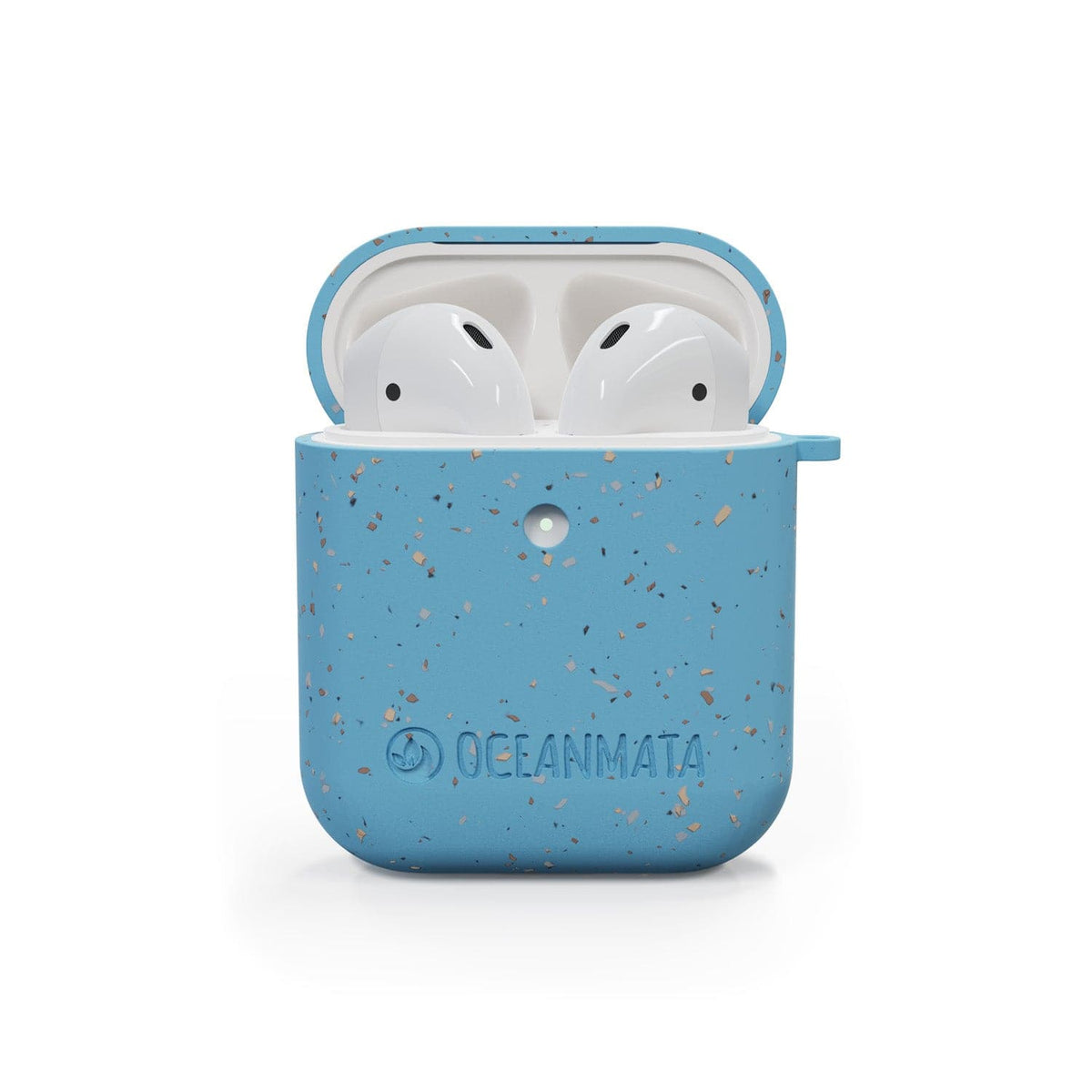 sustainable Apple AirPod Case 1/2 "DOLPHIN" - cover - blue