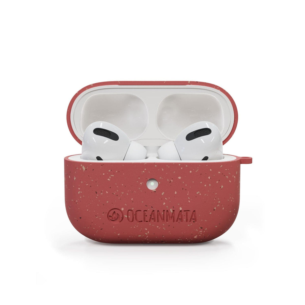 sustainable Apple AirPod Case Pro 1/2 "CORAL" - cover - red