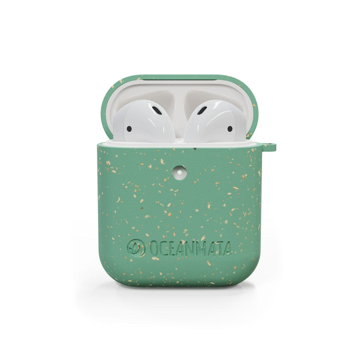 sustainable Apple AirPod Case 1/2 "TURTLE" - cover - green