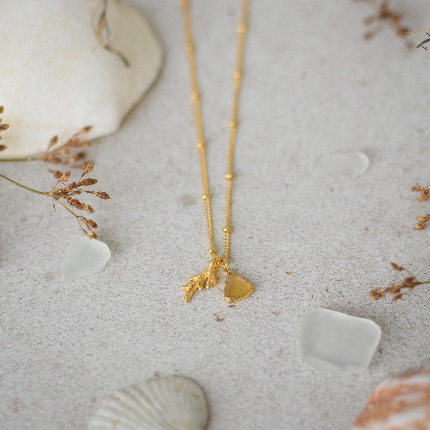 Necklace "CORAL"