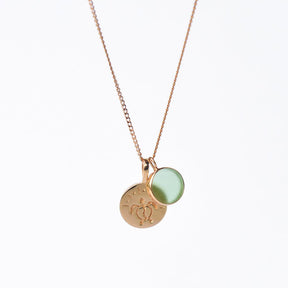 Necklace "TURTLE" - 24k gold-plated silver