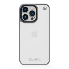 iPhone 11 pro max case - transparent grey - sustainable