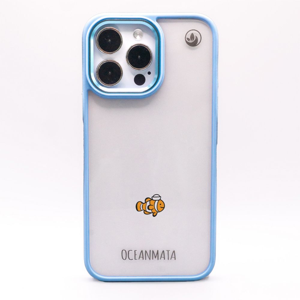 sustainable Apple iPhone case "Captain Clown Fish"