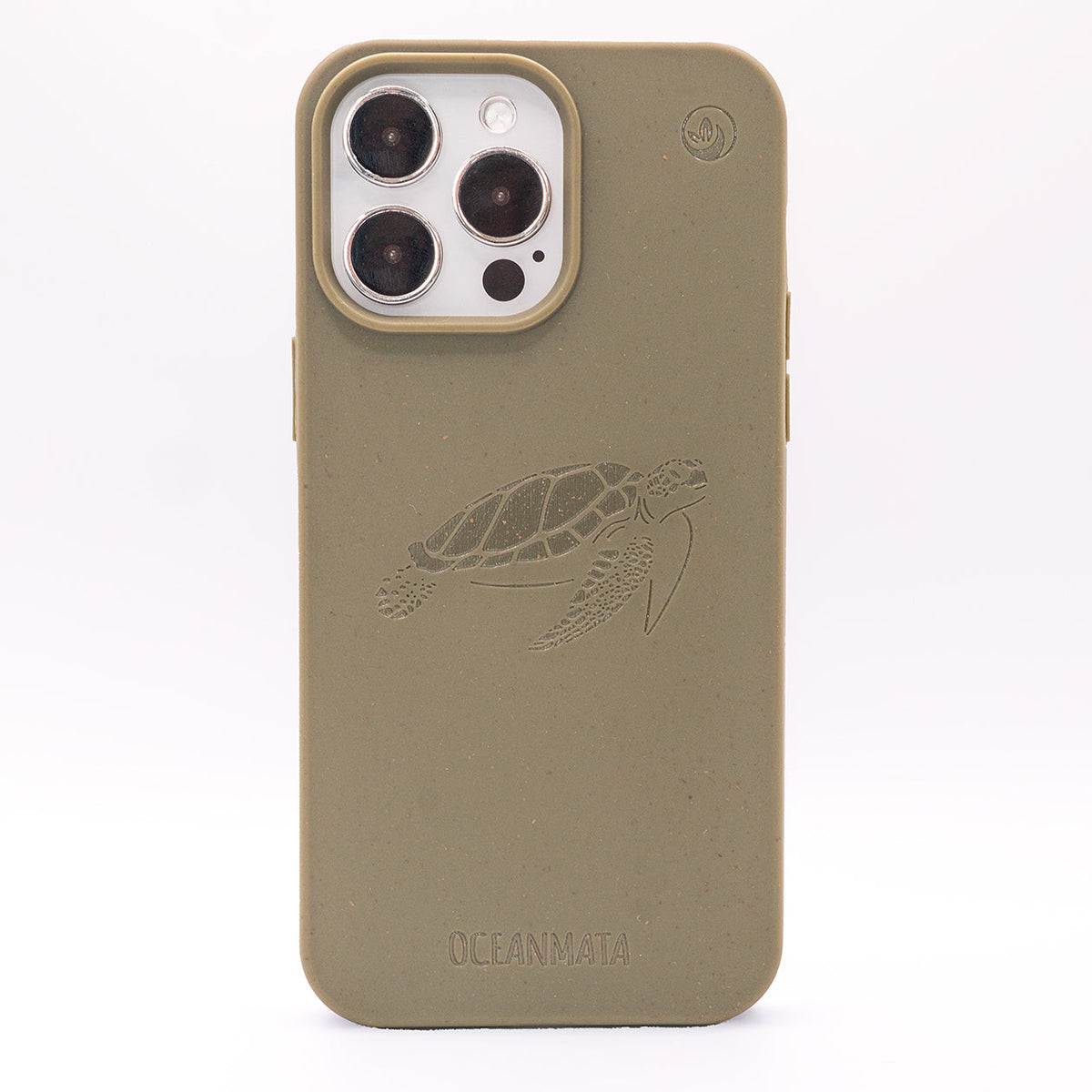 iPhone 16 pro case - green - "TURTLE" - sustainable
