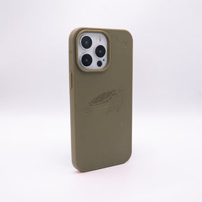 iPhone 15 pro case - green - "TURTLE" - sustainable