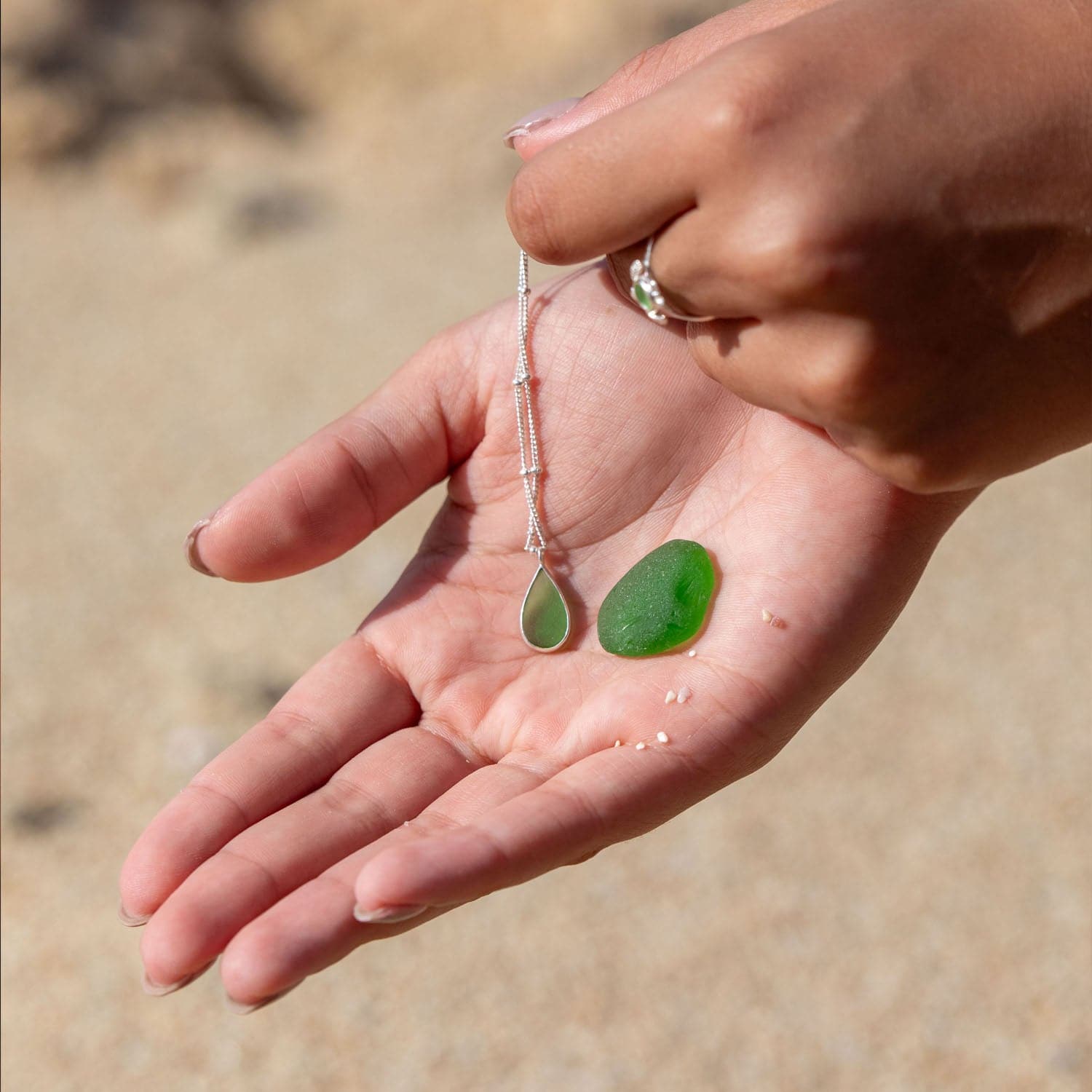 Necklace "DROP"