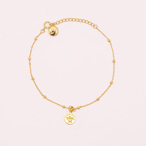 Anklet "GREEN TURTLE"