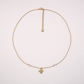 Turtle Pearl Necklace