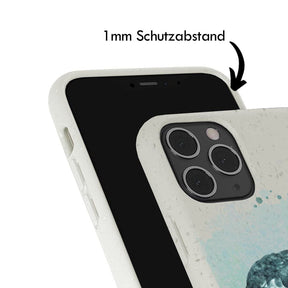 iPhone 14 Hülle - Schildkröte grün - "Baby Turtle" - nachhaltig