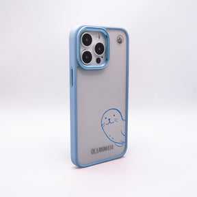 iPhone 14 case - seal blue - "Robby" - sustainable