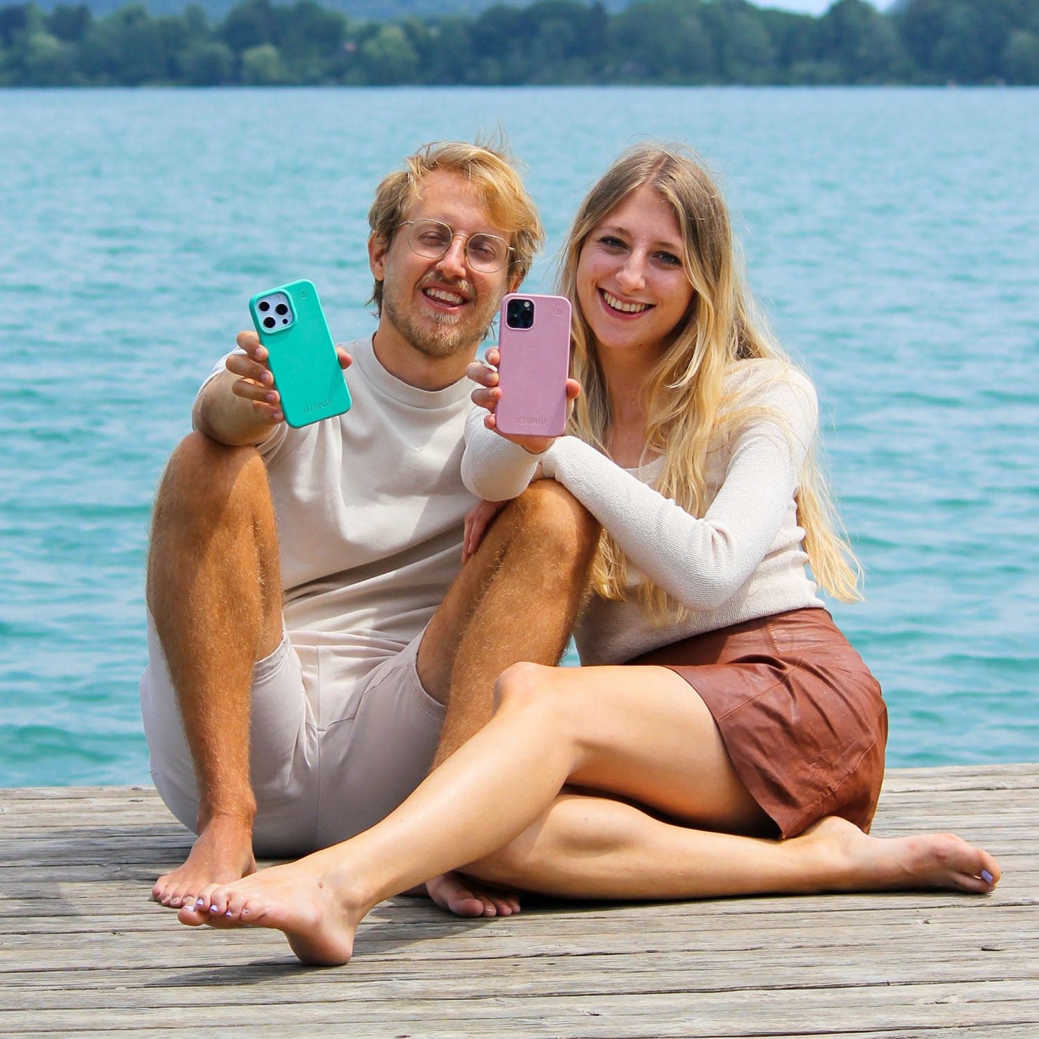 iPhone 17 air case - pink - sustainable