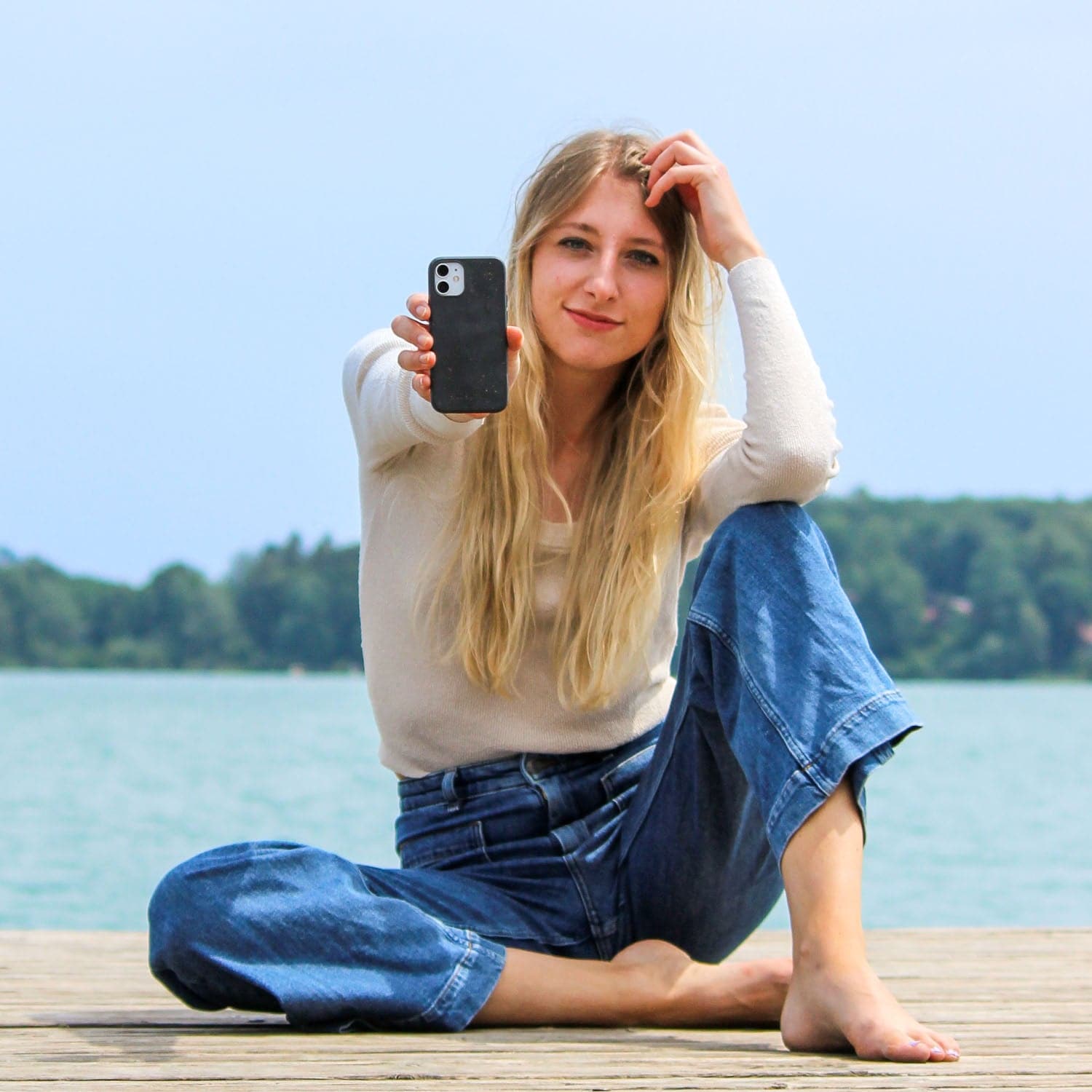iPhone 17 air case - black - sustainable