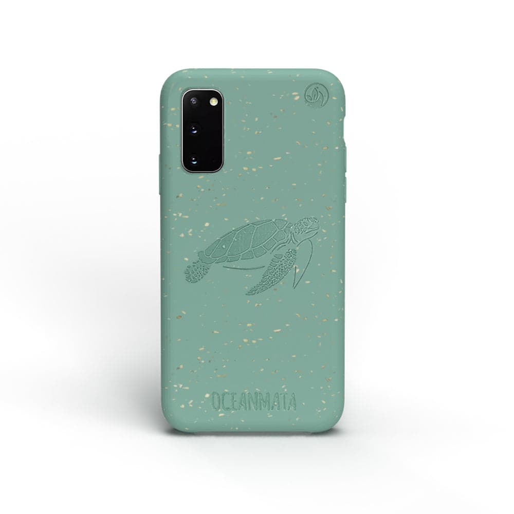 Samsung S24 case green - "TURTLE" - sustainable