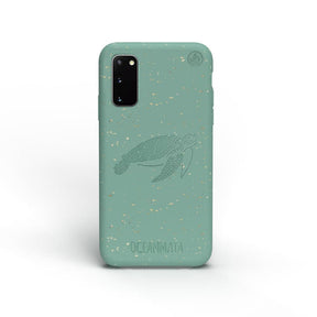 Samsung S24 case green - "TURTLE" - sustainable