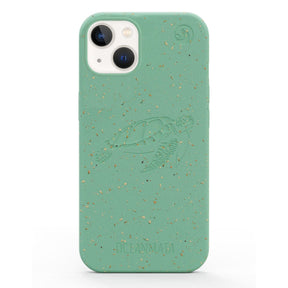 iPhone 17 case - green - "TURTLE" - sustainable