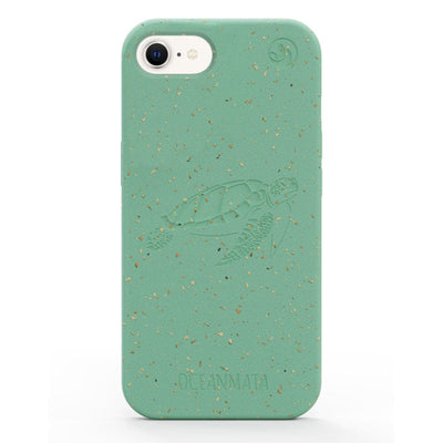 iPhone 16e/17e Case - green - "TURTLE" - sustainable