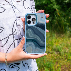 iPhone 6/6S/7/8/SE(2020)/SE(2022) Hülle - Welle - "Wave" - nachhaltig