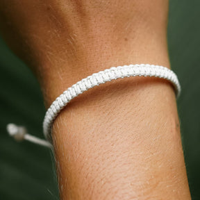 Bracelet white "TURTLE"