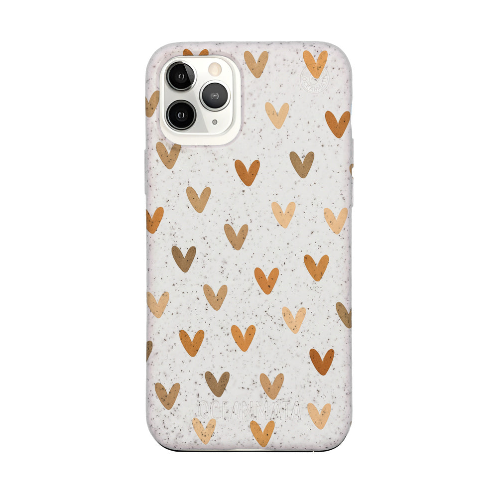 Biologisch abbaubare Handyhülle iPhone 11 pro Autumnlove — kompostierbar — Vorderseite