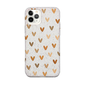 Biologisch abbaubare Handyhülle iPhone 11 pro Autumnlove — kompostierbar — Vorderseite