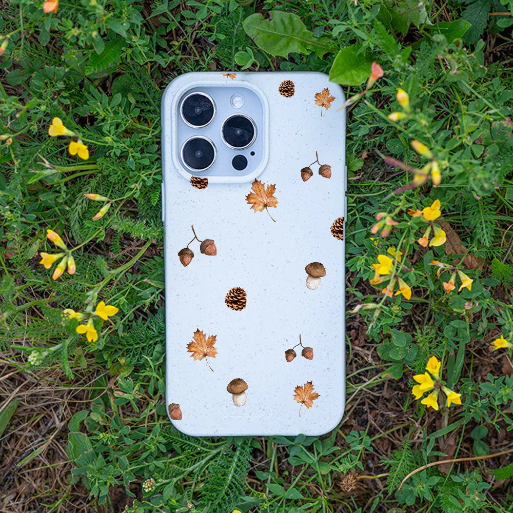 Biologisch abbaubare Handyhülle Samsung A56 Autumnseason — kompostierbar — Bonus