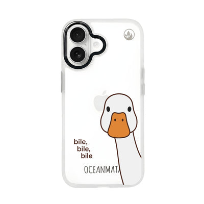 iPhone 17 Case - Duck white - "Quack Quack Quack" - sustainable