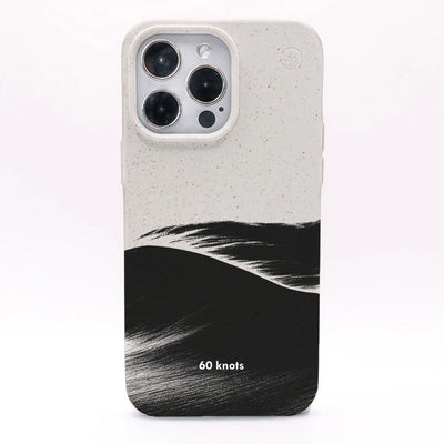 iPhone 14 Pro Case - Dune White - "60knots" - Sustainable
