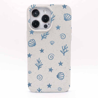 iPhone 17 Air Case - Coral White - "BlueCoralLife" - sustainable