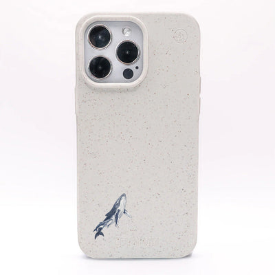 iPhone 17 Air Case - Humpback Whale White - "OceanLullaby" - sustainable