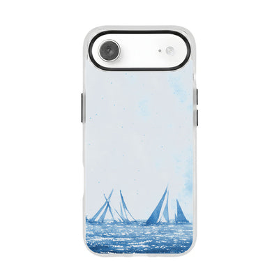 iPhone 17 Air Case - sailing blue - "BlueHorizon" - sustainable