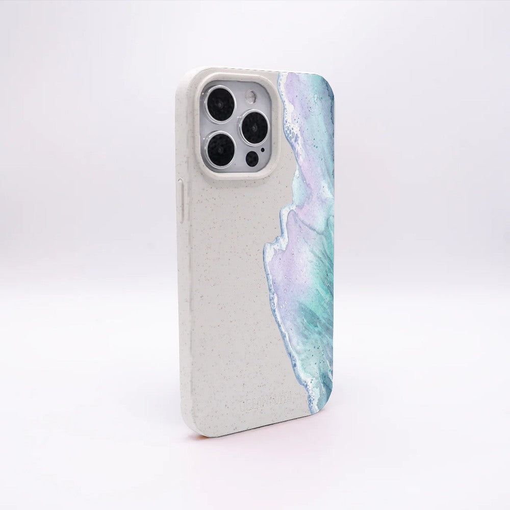 iPhone 15 Case - white - "bluehour" - sustainable