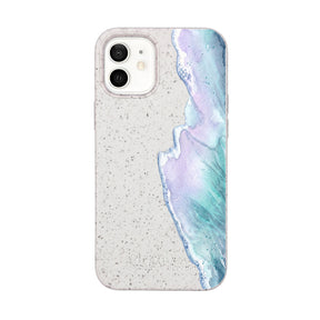 Biologisch abbaubare Handyhülle iPhone 12 mini Bluehour — kompostierbar — Vorderseite