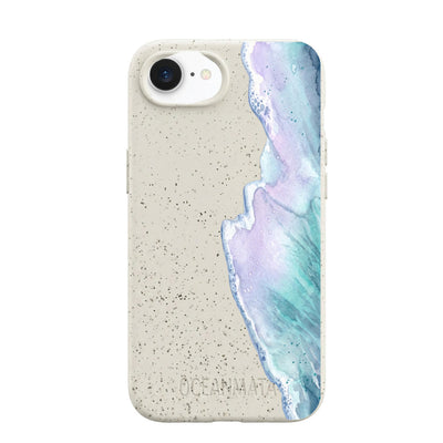 iPhone 16e Case - white - "bluehour" - sustainable