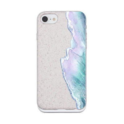 iPhone SE/7/8 Case - white - "bluehour" - sustainable