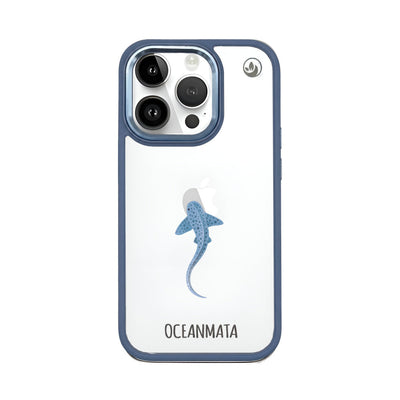 iPhone 14 Pro Case - Leopard Shark Blue - "BlueLeopard" - Sustainable