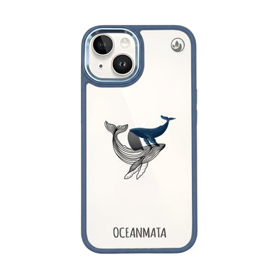 iPhone 14 Case - Whale Blue - "BlueWhale" - sustainable