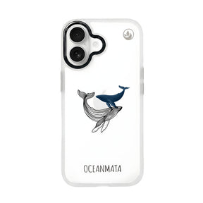 iPhone 17 Case - Whale Blue - "BlueWhale" - sustainable