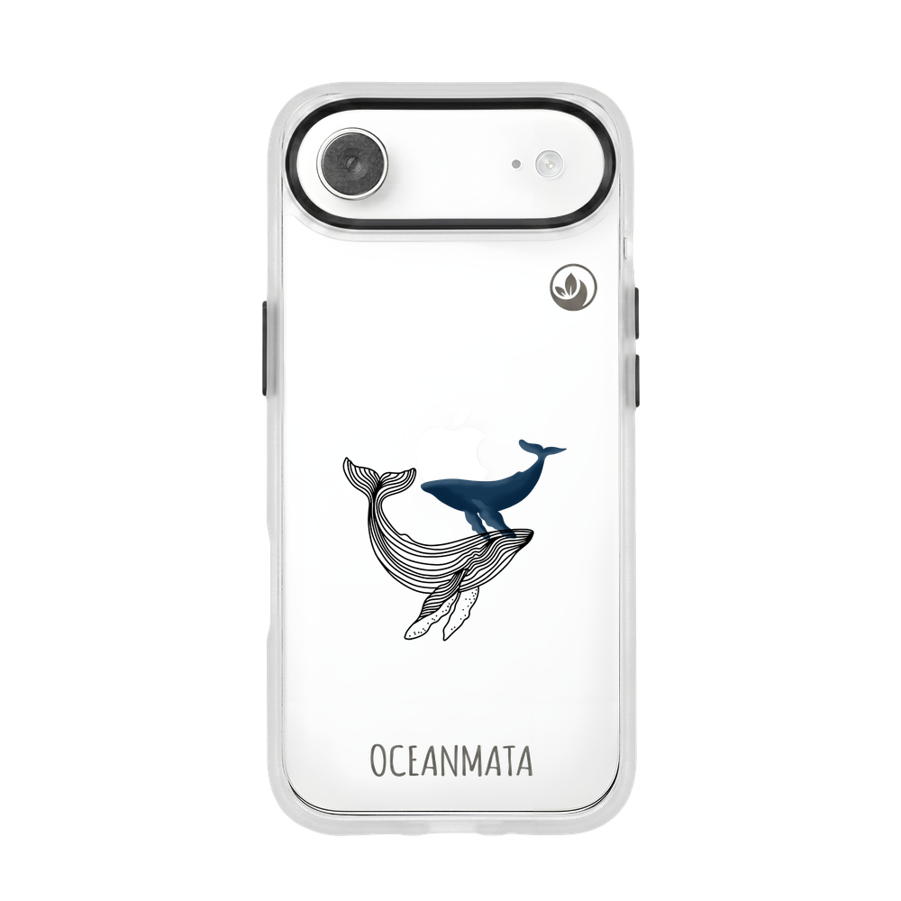 iPhone 17 Air Case - Whale Blue - "BlueWhale" - Sustainable