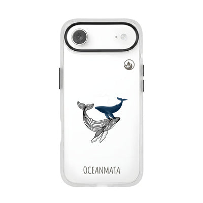 iPhone 17 Air Case - Whale Blue - "BlueWhale" - Sustainable