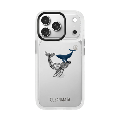 iPhone 17 pro max case - whale blue - "BlueWhale" - sustainable